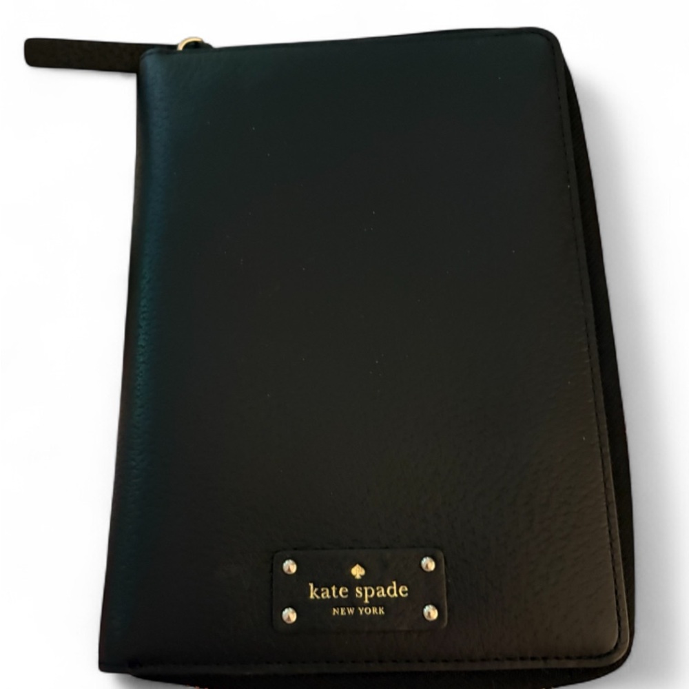 Kate Spade Black Leather Agenda